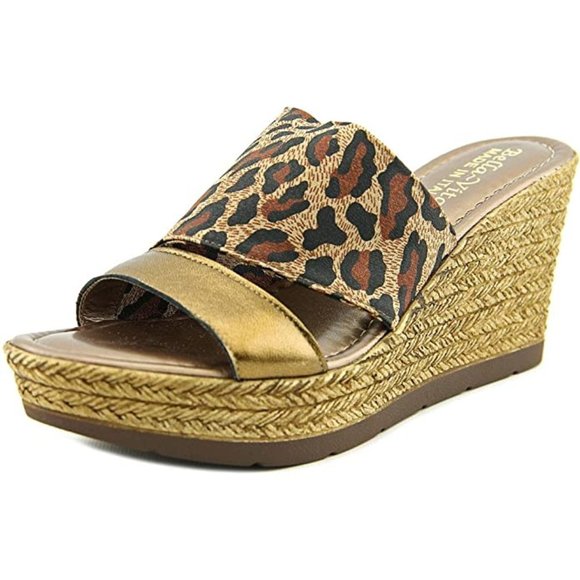 Bella Vita Shoes - NWT Bella Vita Italy Formia Leopard Wedge Sandals Size 6.5